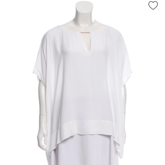 Diane Von Furstenberg pure white swim cover up - Picture 4 of 4